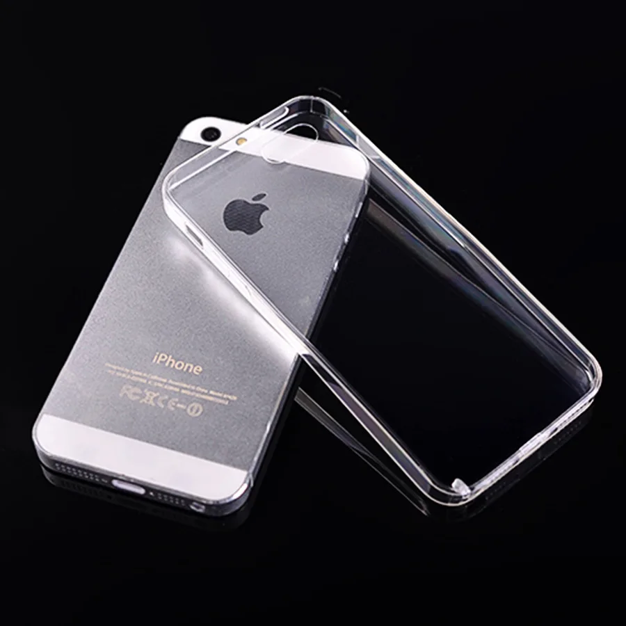 Оригинал Sundatom Ультра Тонкий Мягкий Гель ТПУ Прозрачный Чехол Для iPhone 5 5S SE