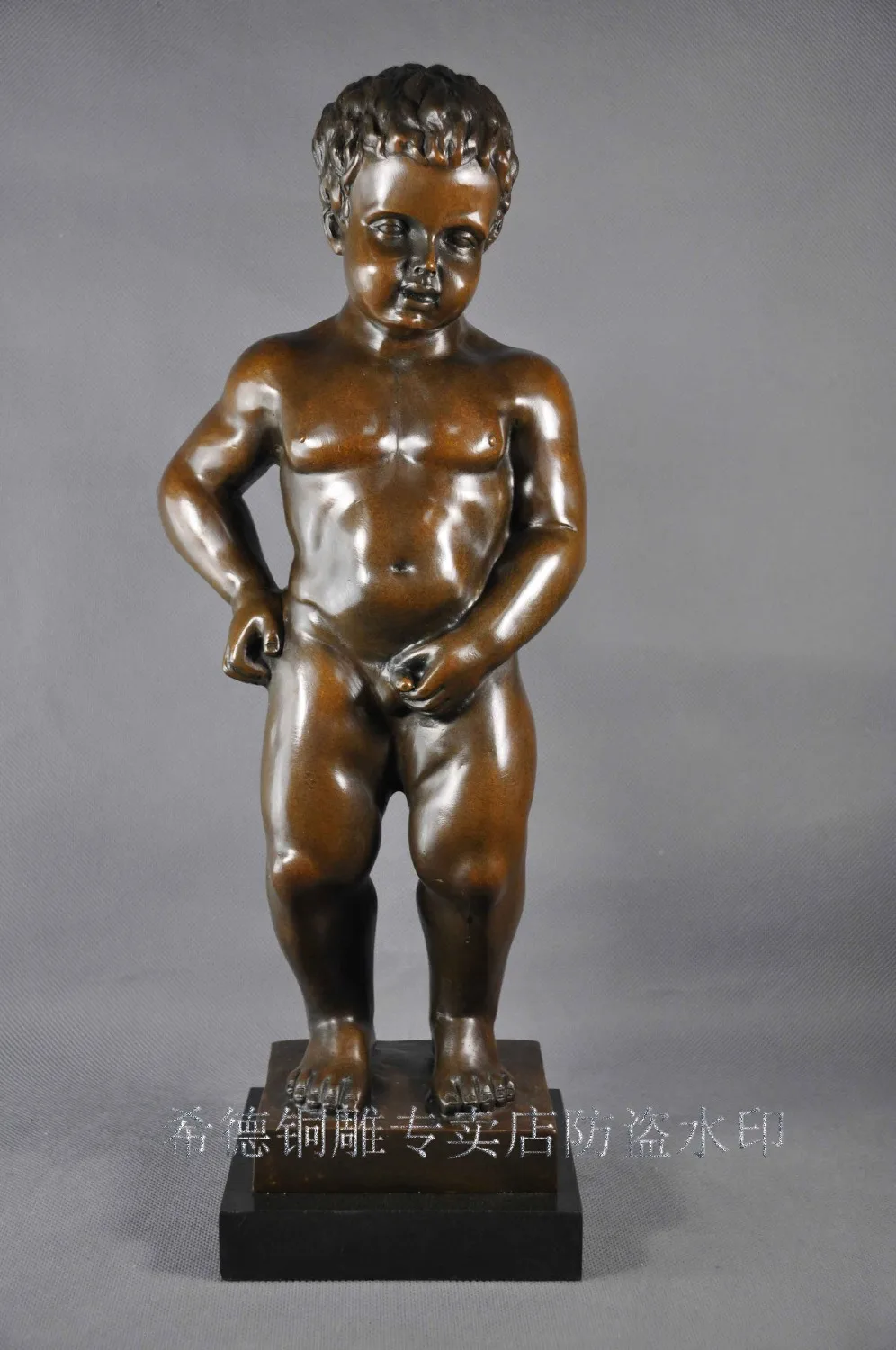 Искусство Ремесла Медь Писающий мальчик Статуя Скульптура Коллекционирования 17