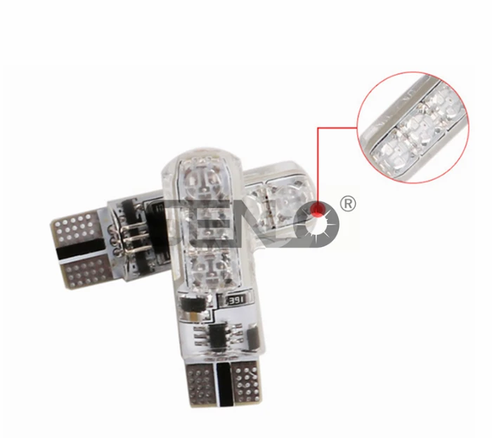 Зеленого и синего цветов Изменение t10 w5w светодиодный Canbus Error Free wy5w 2825 2880sw 168 194 192 501 5w5 501 светодиодный Автомобильные фары