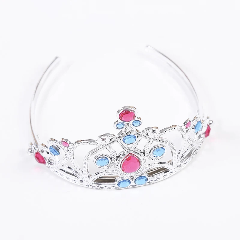 3PCS/set Elsa Anna Tiara Hair Accessories Crown Wig Magic Wand Cosplay Halloween Party Christmas Gift For Kids Top Quality |