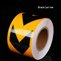 10cm x 10m reflective safety stickers night driving waterproof wide warning tape car accessories