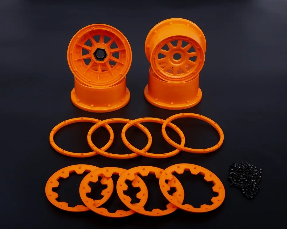Запчасти Rovan масштаб 1/5 газ rc baja запчасти для шин 5SC нейлоновые ступицы колеса и