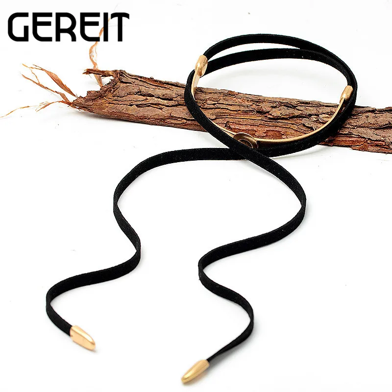 Gereit bijoux в богемном стиле Модные Простые Стиль длинные Цепочки и ожерелья для