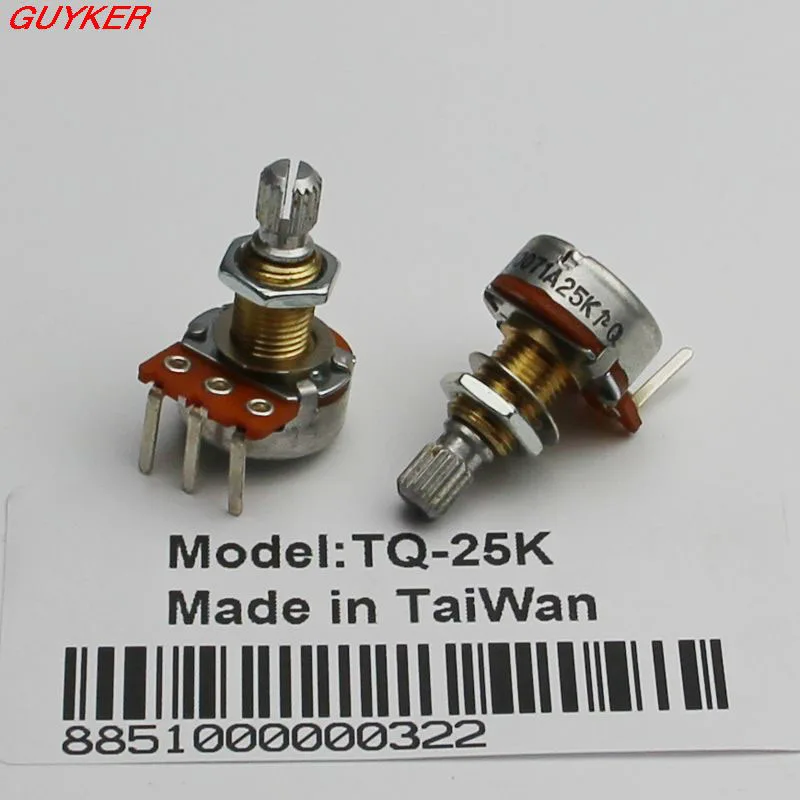 1 шт. тональный чайник для TQ 25K потенциометр электрогитары|for electric guitar|guitar potelectric