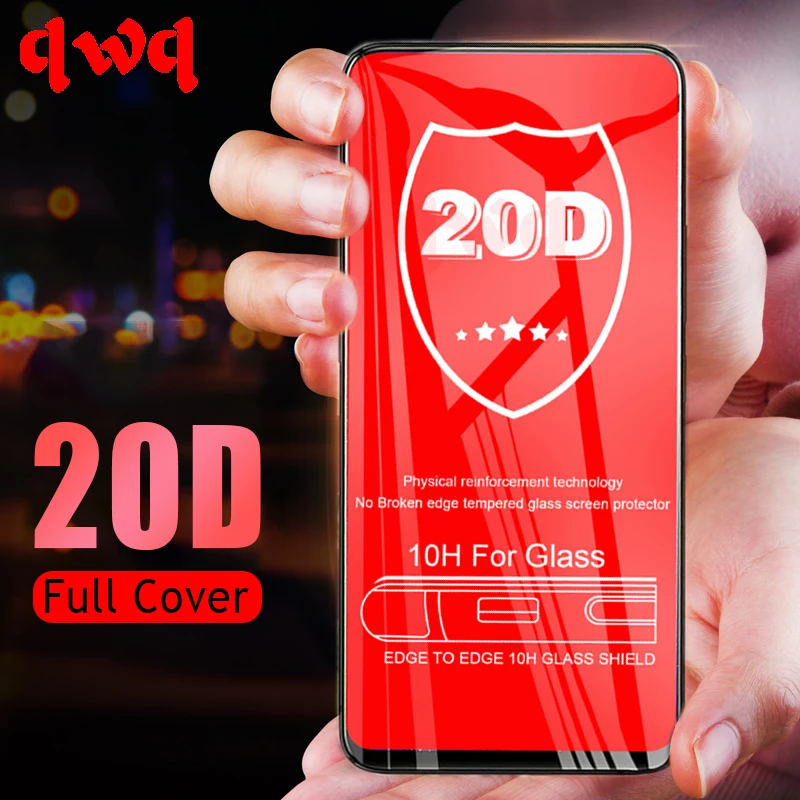 20D полное покрытие закаленное стекло для Huawei P Smart 2019 2018 Защита экрана P30 P20 P10 Mate 20