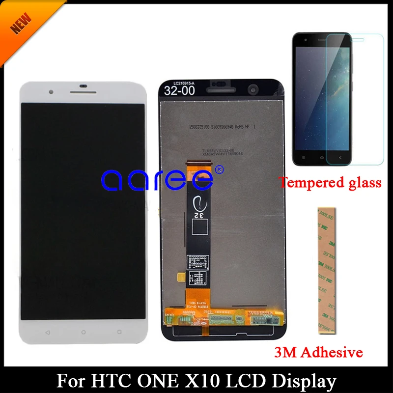 100% протестированный класс AAA ЖК дисплей 5 'для HTC ONE X10 для экран сенсорный