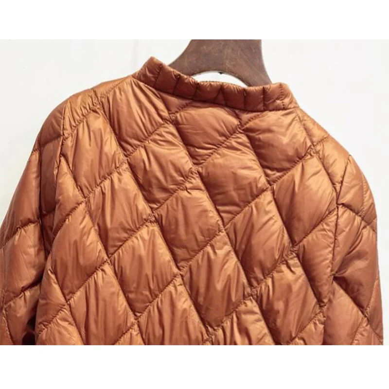 Женский пуховик на утином пуху SEDUTMO ультра светильник размера плюс 3XL короткая