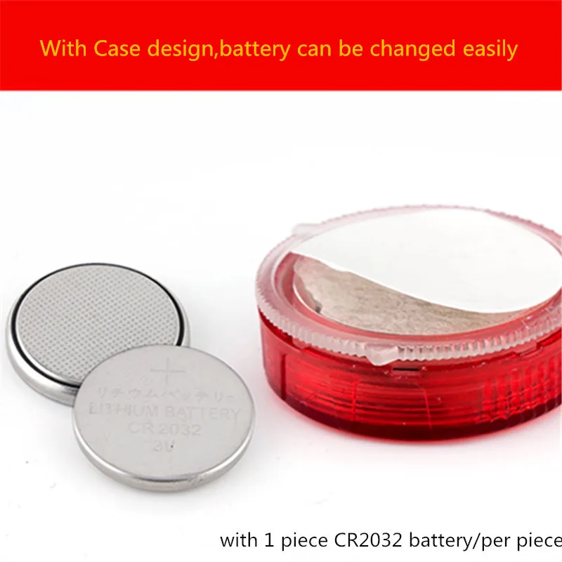 2 шт. беспроводной светодиодный сигнальный фонарь для автомобильной двери лампы