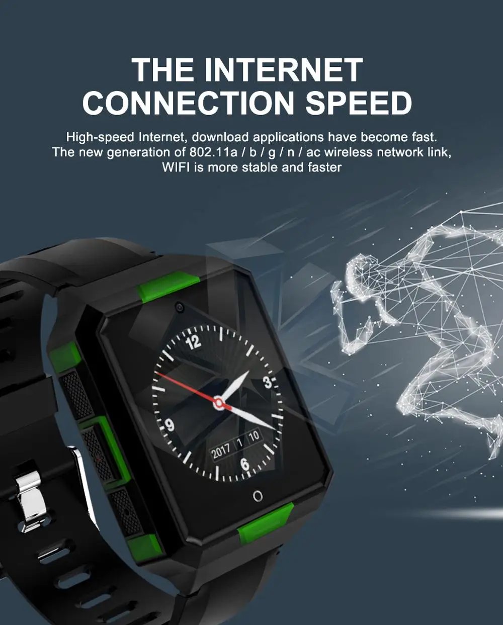 Умные часы M9, Android 6,0, поддержка сердечного ритма, кровяное давление, 4G, gps, Wi-Fi, Смарт-часы, IP67, водонепроницаемые, 850 мА/ч, с батареей, мужские часы