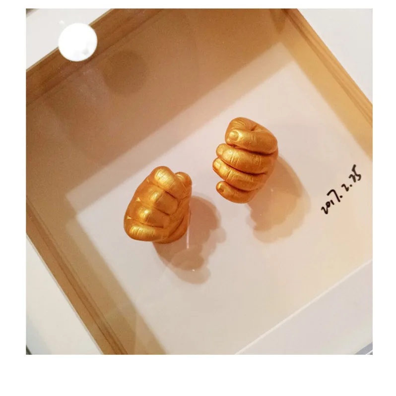 Модель порошка клон порошок гипсовый diy руки и ноги следы детские чернила 3D