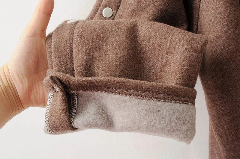 Женский пуловер с круглым вырезом длинным рукавом и пуговицами | Женская одежда