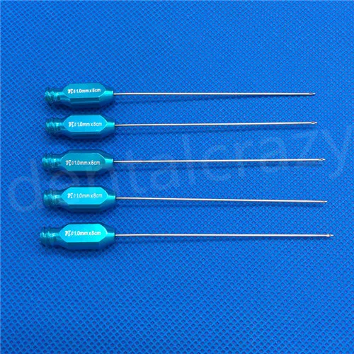 5pcs 1.0mm x 8cm Одиночный Дырокол канюля микро канюля 1 комплект - Цвет: 5pcs 1.0mm x 8cm
