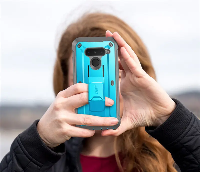 Чехол SUPCASE для LG V50/LG V50 ThinQ 5G Case UB Pro сверхмощная прочная кобура для всего тела со встроенным протектором экрана
