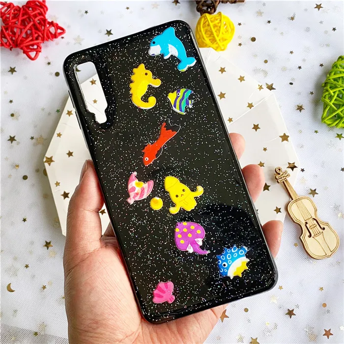 Роскошный подводный мир животных чехол для iPhone 6 6s 7 8 Plus задняя крышка Coque X S MAX XR XS |