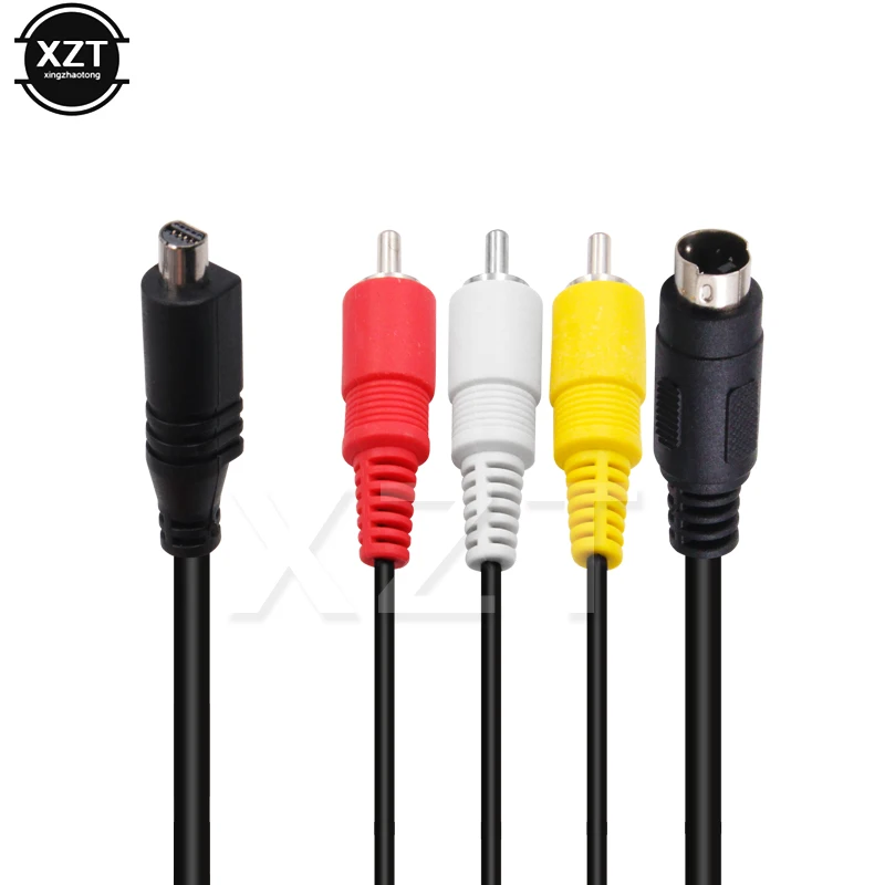 Высококачественный 10-контактный разъем DVI DV к 3 RCA S-Video проводной AV-кабель для видеокамеры Sony (art.: 7a650f28a) - 7a650f28a