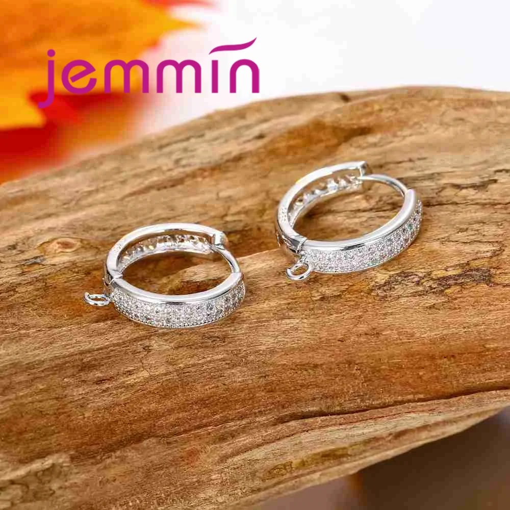 Большие продажи Роскошные AAA Фианиты Серьги Крючки для изготовления ювелирных