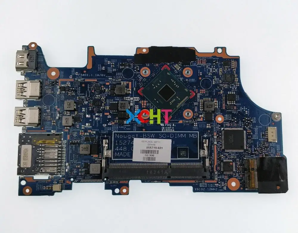 Материнская плата для ноутбука HP Pavilion x360 15 AU 11 U 11T U000 Series 855719 601 001 UMA N3060