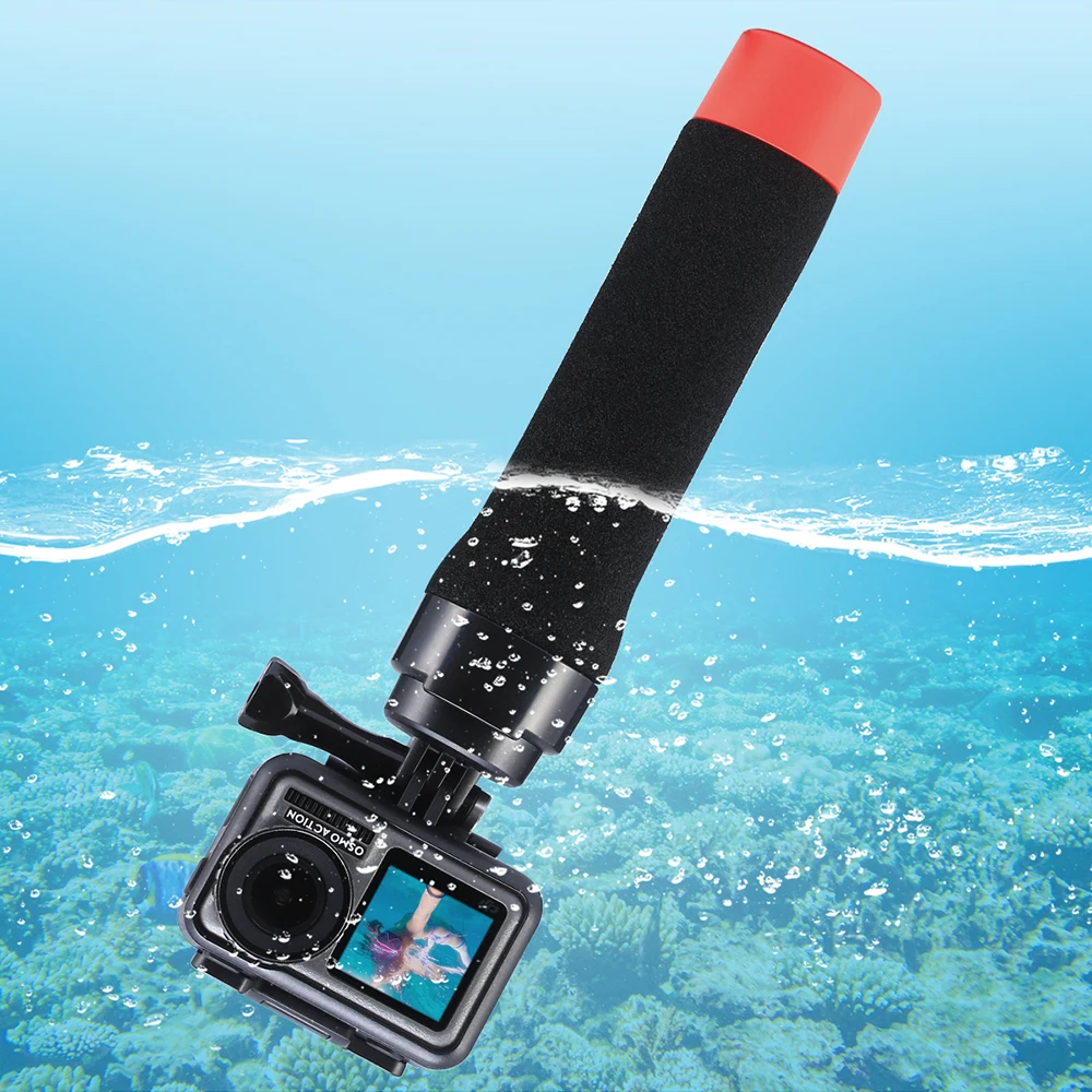 ULANZI поплавок рукоятка плавучий стержень палка для DJI OSMO Action Pocket Gopro Hero 7 6 5 Xiaomi Yi 2 4 K