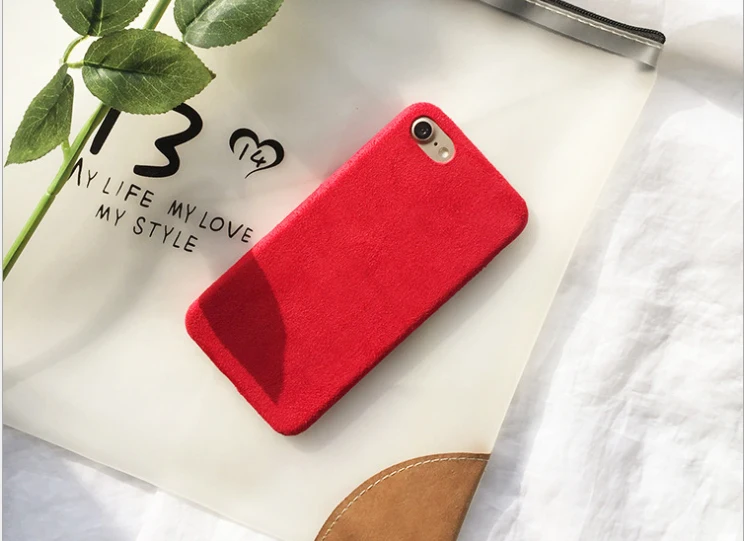 Kerzzil Модный зимний фланелевый Чехол ручной работы для iPhone 7 Plus из сверхтонкого