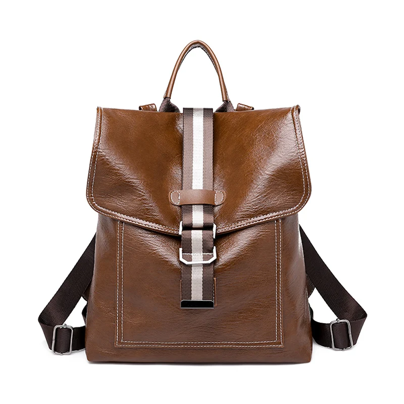 Женский рюкзак Новый PU тренд дикая сумка двойного назначения Рюкзак Женская Мода