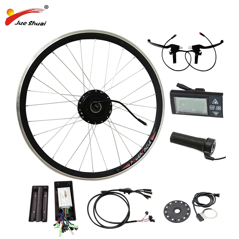 Набор для электровелосипеда 36 В с водонепроницаемым светодиодным дисплеем|electric