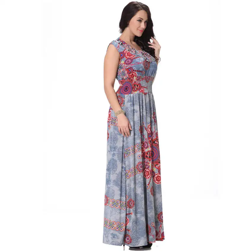 Женское офисное платье без рукавов элегантное праздничное большого размера с