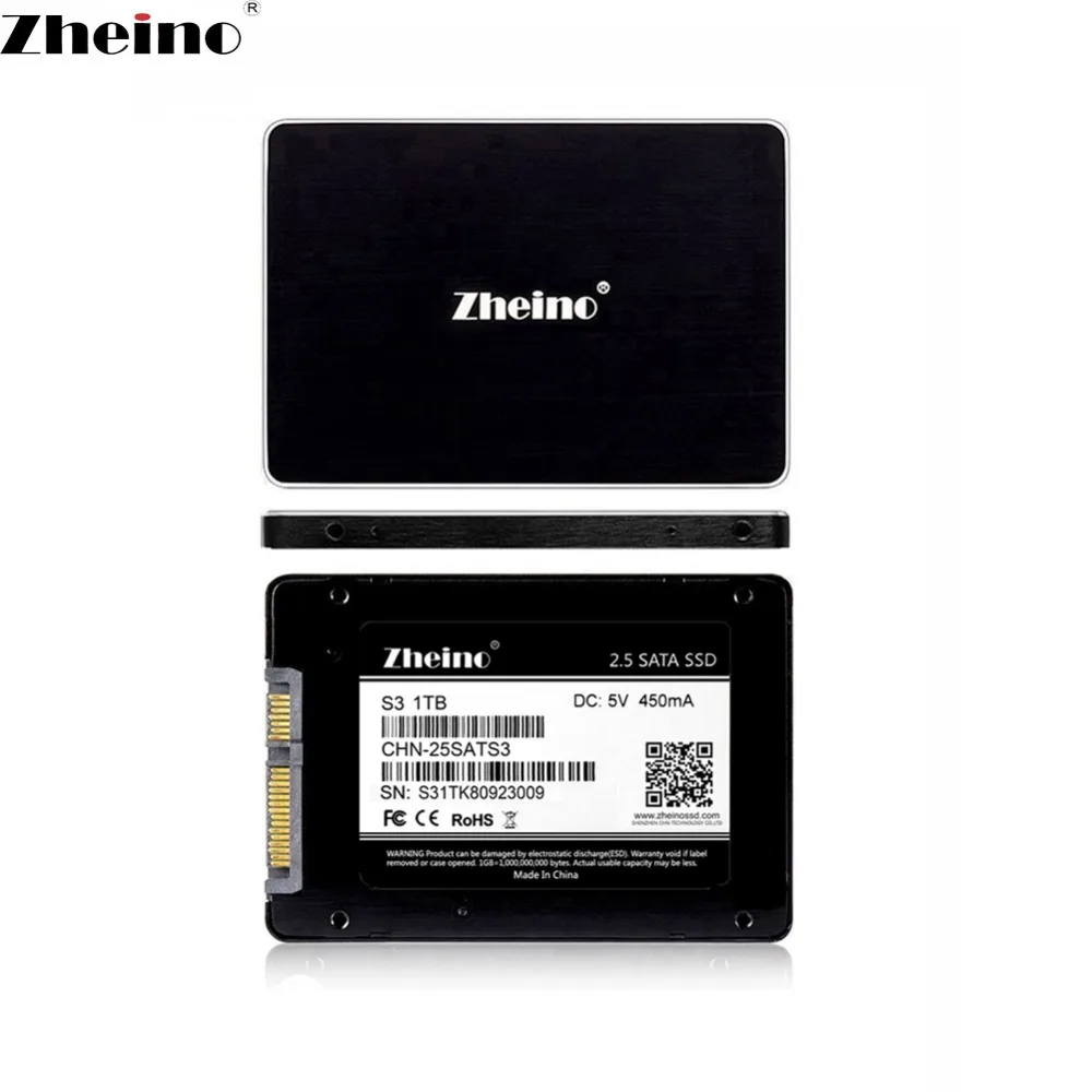 Zheino 2 5 дюймов 1 ТБ SATA3 SSD 6 ГБ/сек. Внутренний твердотельный диск для хранения данных