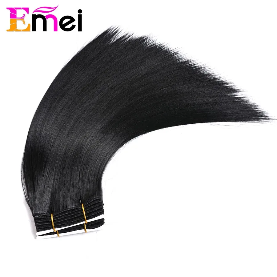 Прямые Weave Связки 10 &quotВязания Крючком Косы Freetress YAKY ПРЯМО Синтетических Волос