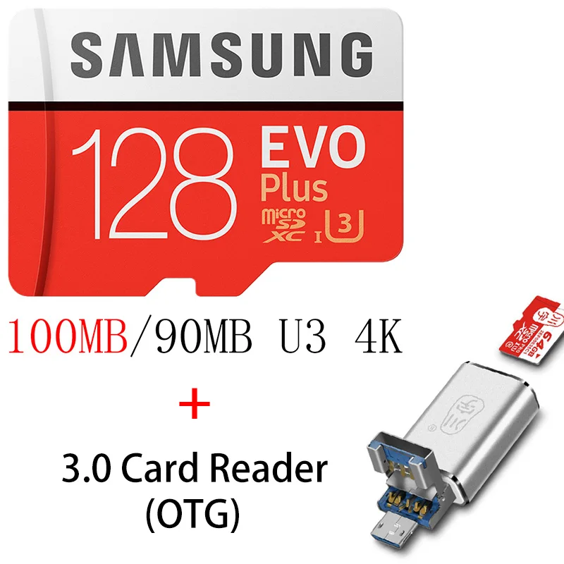 SAMSUNG флеш карты памяти TF 256 ГБ 128 Гб 64 оперативной 32 встроенной до 90 МБ/с. на 3 0 MCR