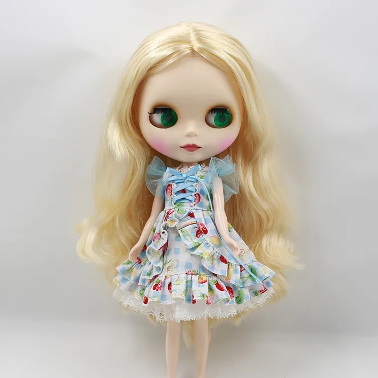 Blyth кукла ледяное соединение тела bjd платье бабочка узел юбка костюм