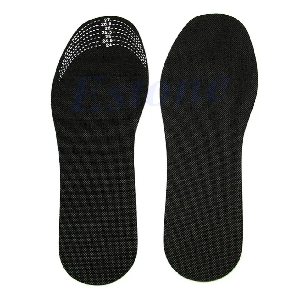 

Hot selling 5pairs Scalable Unisex Healthy Bamboo Charcoal Deodorant Insoles Mat Shoe Pads Wholesale