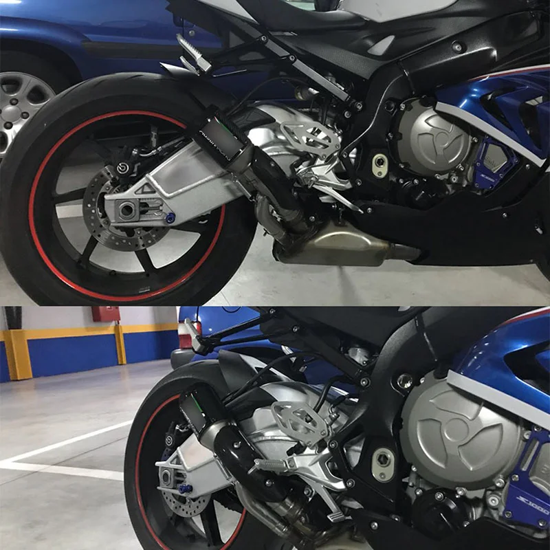 Слип он S1000RR выхлопная система мотоцикла наконечник Baffler труба Escape средняя