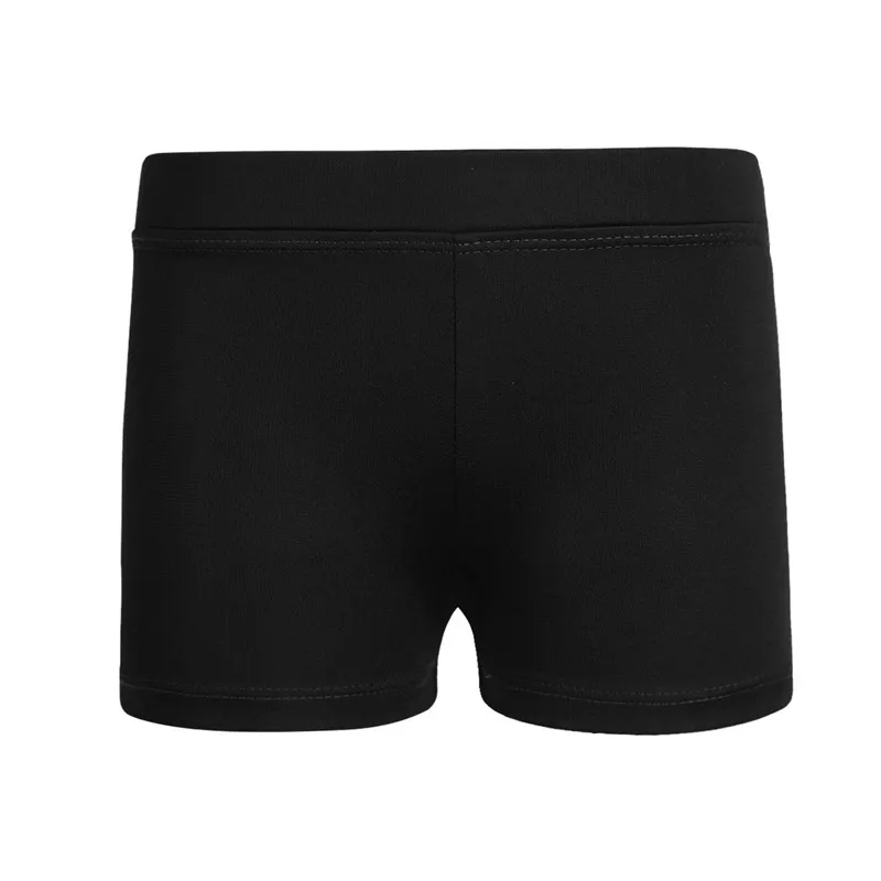 TiaoBug девочки с низкой посадкой мальчик-cut Activewear балет танцевальные шорты для йоги практика Спорт тренажерный зал тренировки дети гимнастические шорты дно