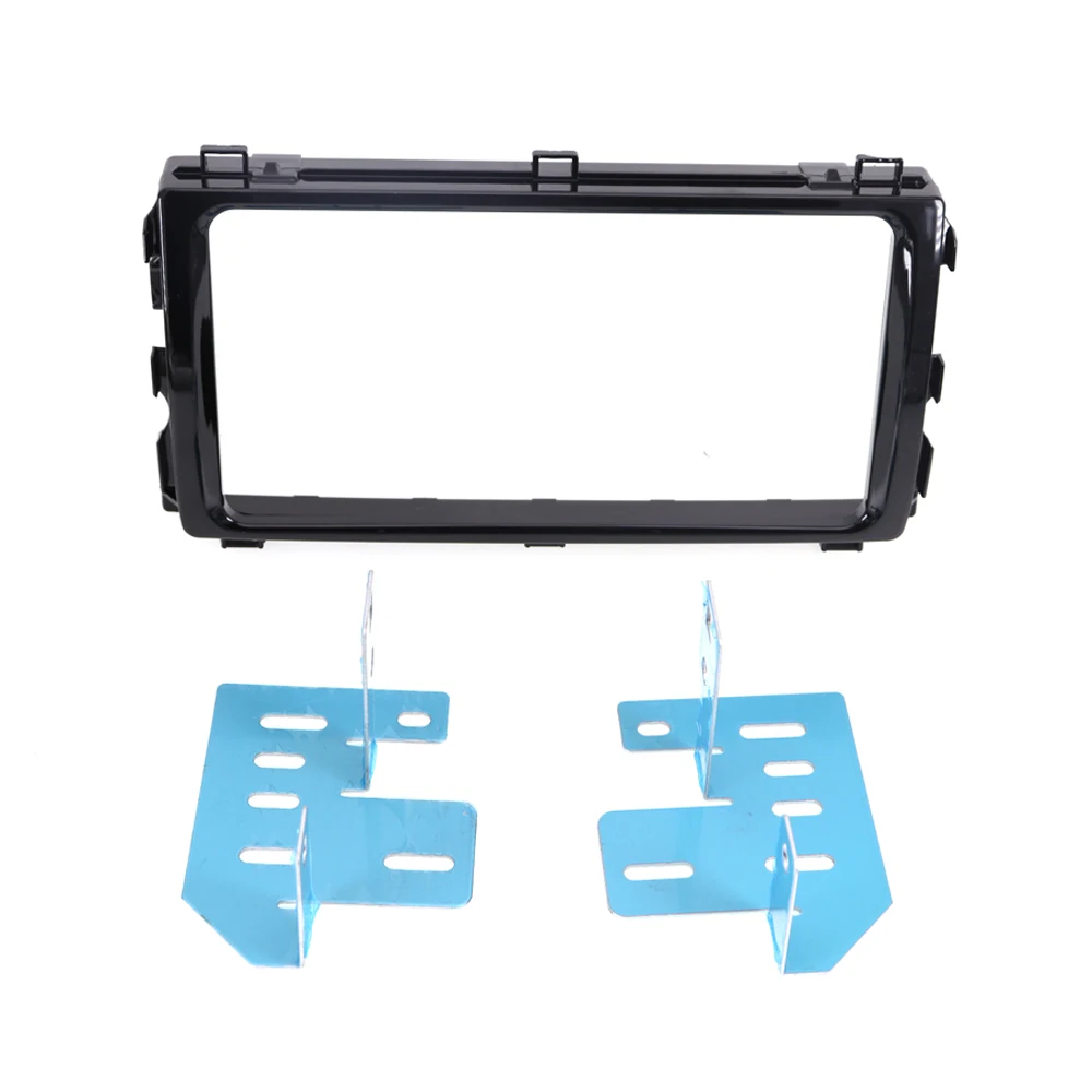 2 din радио фасции Для TOYOTA Auris 2013 + (фортепиано черный) стерео Dash CD отделка Установка
