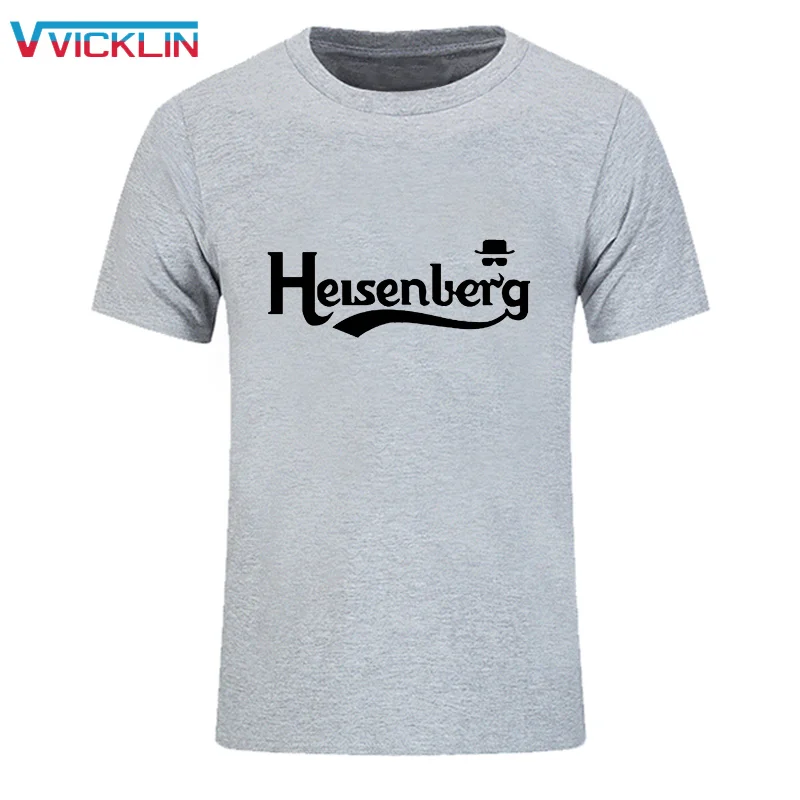 New Fashion Men leisure T Shirts Breaking Bad Heisenberg Top Graphic Tees Summer Cotton O Neck large code Short Sleeve | Мужская одежда