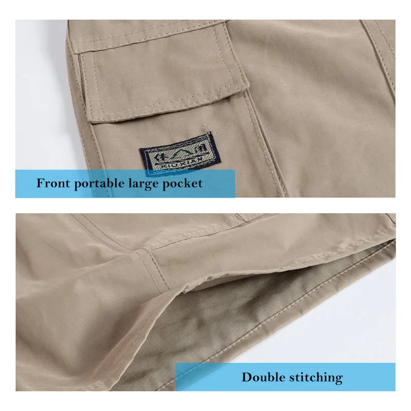 Мужские повседневные шорты HEFLASHOR однотонные пляжные свободные для бега верхняя