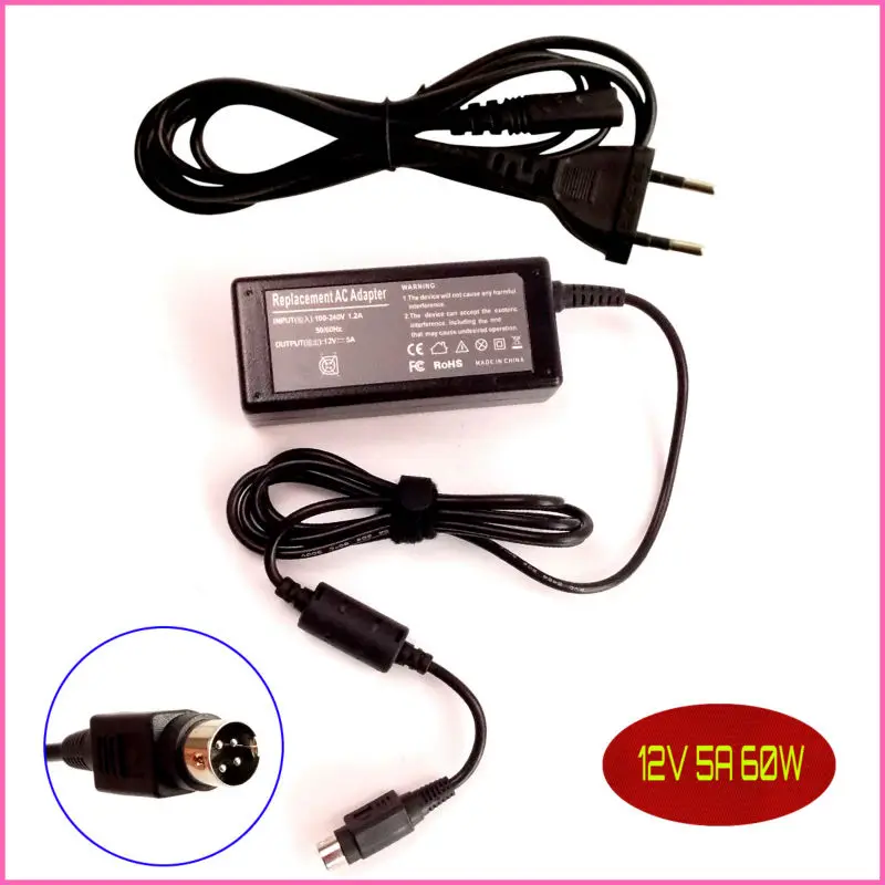 Для HP F50 D5063H F70 LSE9901B12 Benq FP992 Q9U3 ADPV20 ЖК-монитор 12 В 5A адаптер переменного тока