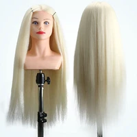 hairstyles training manikin heads 28inch mannequin 60 animal hair 40 synthetic hair for hairdresser styling with shoulder