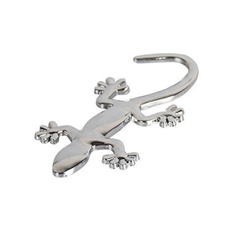 3 шт. Металлическая Автомобильная наклейка Gecko 3D Украшение модные аксессуары для