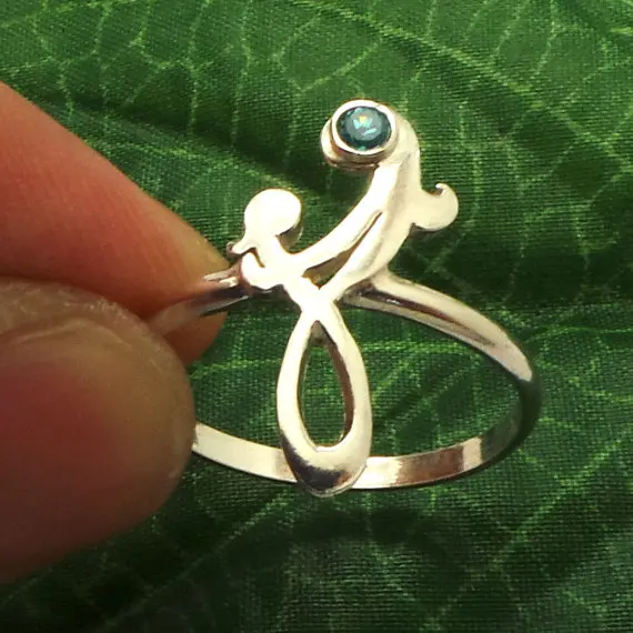 Кольцо с узлом для матери и ребенка YLQ0466|ring celtic|knot ringjewelry gift |