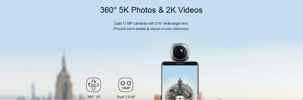 Новейший huawei 360 камера Coolplay версия CV60 huawei 360 градусов видео объектив камеры HD 3D live камера CoolPlay версия