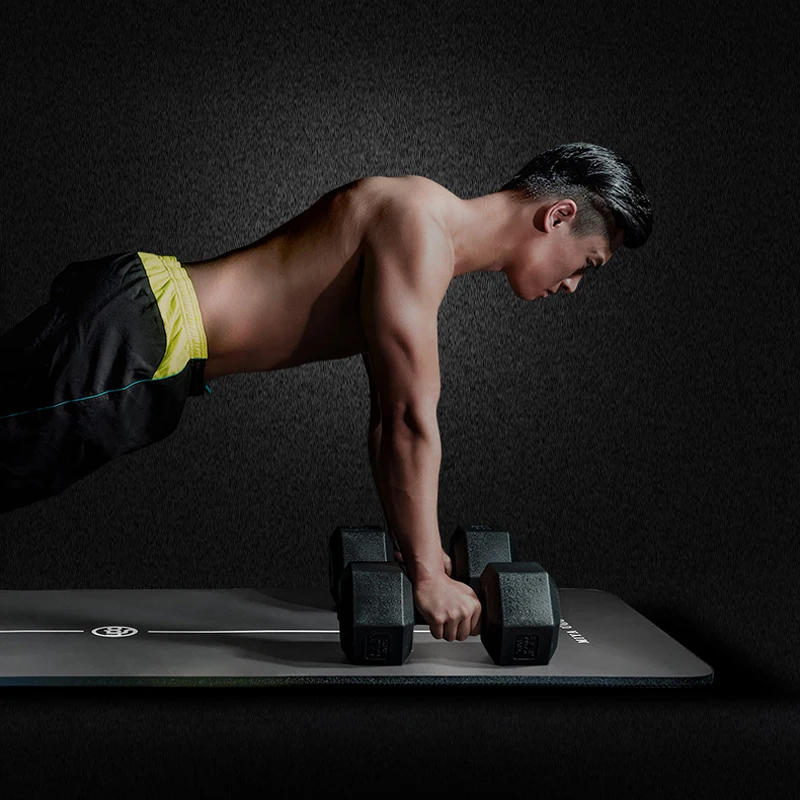 Коврики для йоги мужчин и женщин 10 мм профессиональные Нескользящие занятий