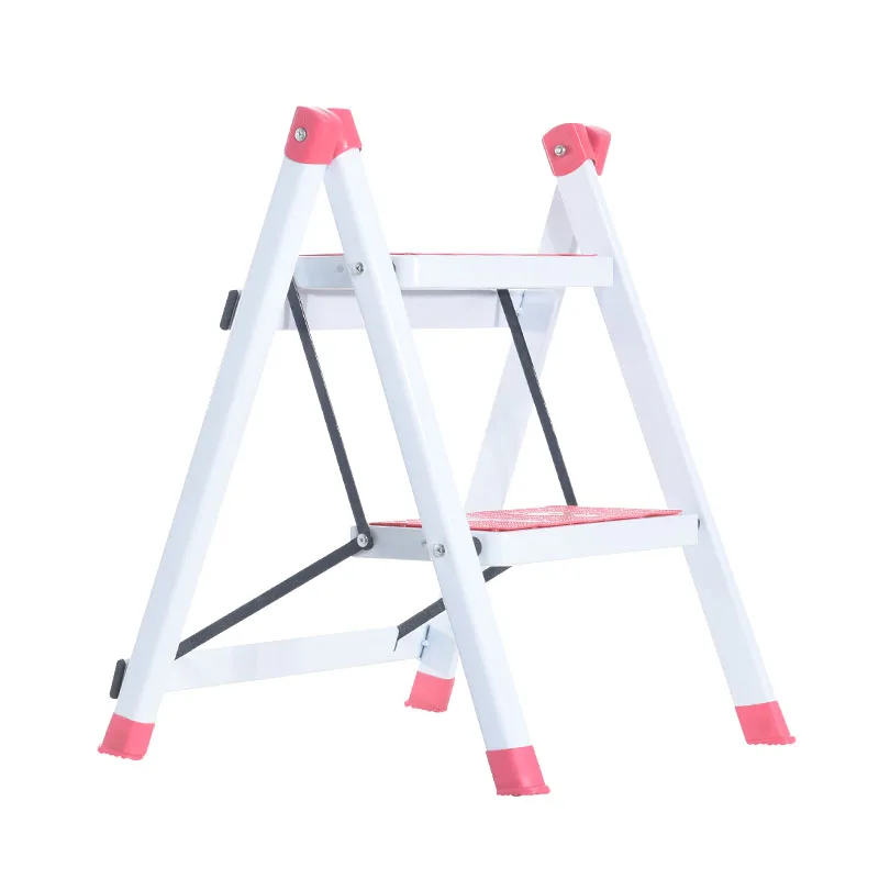 Домашняя кухонная складная лестница двухступенчатая в елочку увеличивающая