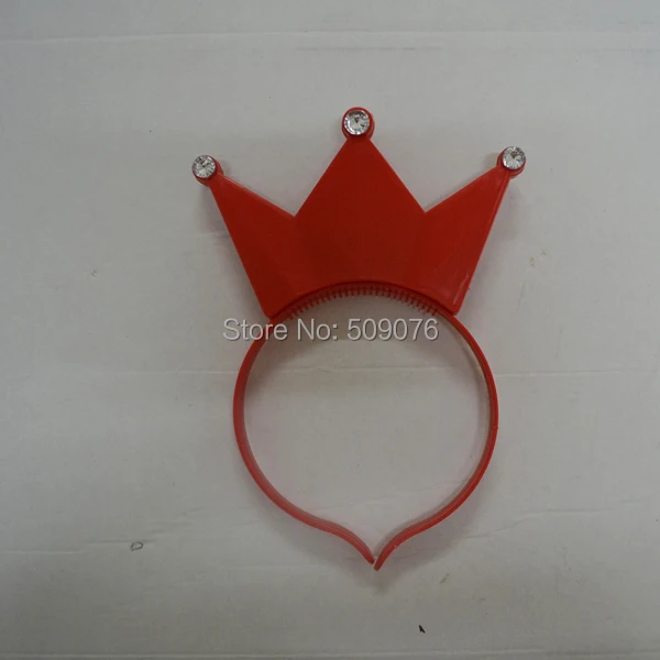 

120pcs/lot glow light Crown Xmas led light headwear for birthday party xmas decoration colorful led headband