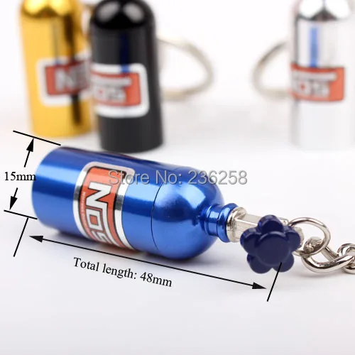 Лот 10 x Turbo NOS Закись азота брелок для ключей Stash контейнер таблеток|nos nitrous oxide|nitrous