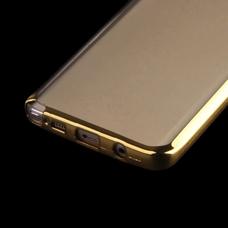 Чехол для Samsung Galaxy Note 5 N9200 мягкий тонкий прозрачный бампер из ТПУ с покрытием