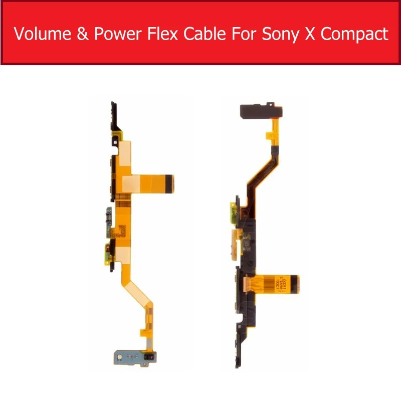 Гибкий кабель громкости и питания для Sony Xperia X/XA/X Performance/X Compact/XZ/XZS/XZ Premium Switch Button