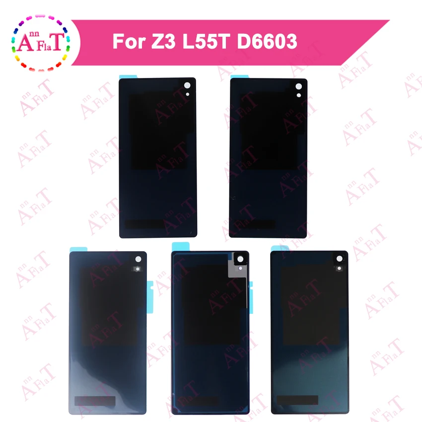Задняя крышка батарейного отсека для Sony Xperia Z3 L55T D6603 D6643 D6653 задняя корпуса сменная