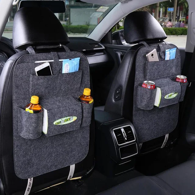 

Storage Bag Car Seat Automobile Seat Hanging Bags Multifunctional Seat Bag Humanized Felt Covers Back Seat Pockets ER723