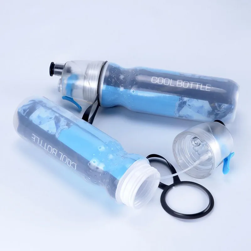 Бутылка для воды с распылителем Transhome 500 мл креативная пластиковая небьющаяся